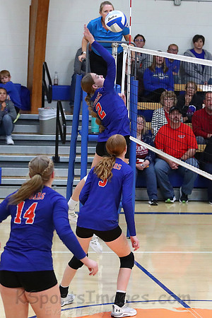 Otis-Bison vs Bucklin Volleyball