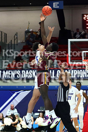 NJCAA D1 Men's National Championship Basketball Semifinal Game, Barton vs Indian Hills.
