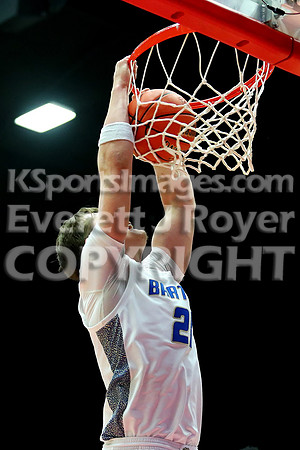 NJCAA D1 Men's National Championship Basketball Semifinal Game, Barton vs Indian Hills.