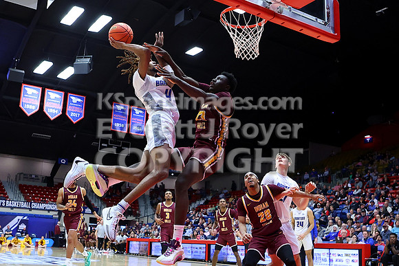 NJCAA D1 Men's National Championship Basketball Semifinal Game, Barton vs Indian Hills.