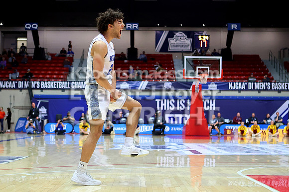 NJCAA D1 Men's National Championship Basketball Semifinal Game, Barton vs Indian Hills.