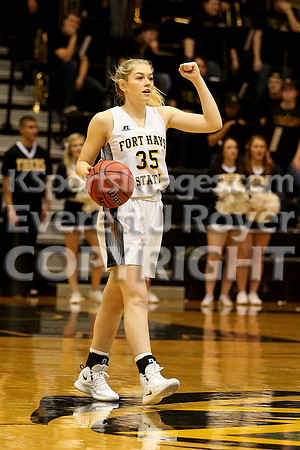 Fort Hays State vs Northeastern State Women's Basketball. Saturday, January 10, 2019.