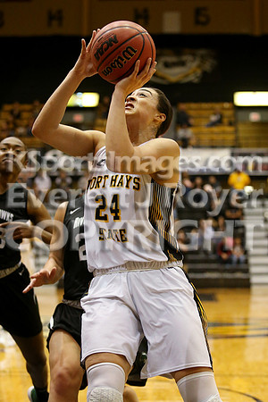 Fort Hays State vs Northeastern State Women's Basketball. Saturday, January 10, 2019.