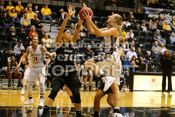 Fort Hays State vs Northeastern State Women's Basketball. Saturday, January 10, 2019.