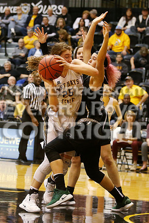 Fort Hays State vs Northeastern State Women's Basketball. Saturday, January 10, 2019.
