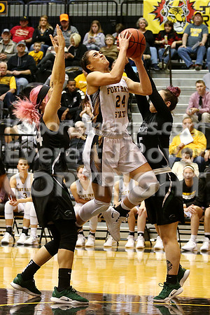 Fort Hays State vs Northeastern State Women's Basketball. Saturday, January 10, 2019.