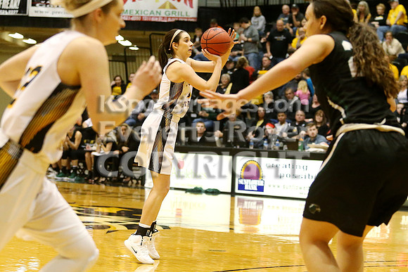 Fort Hays State vs Northeastern State Women's Basketball. Saturday, January 10, 2019.