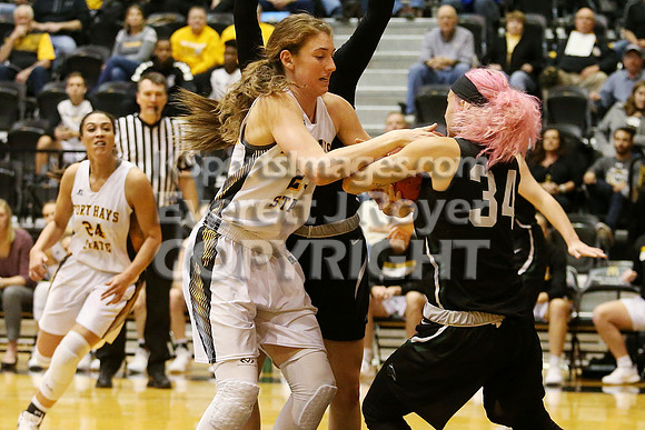 Fort Hays State vs Northeastern State Women's Basketball. Saturday, January 10, 2019.