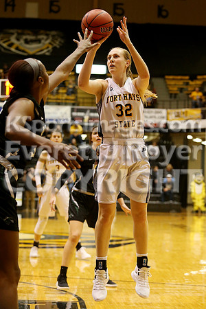 Fort Hays State vs Northeastern State Women's Basketball. Saturday, January 10, 2019.