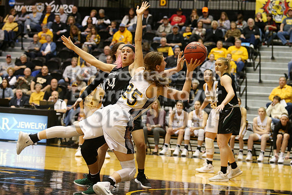 Fort Hays State vs Northeastern State Women's Basketball. Saturday, January 10, 2019.