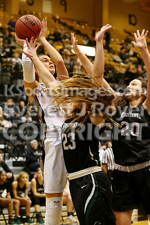 Fort Hays State vs Northeastern State Women's Basketball. Saturday, January 10, 2019.