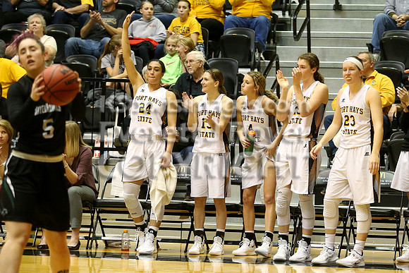 Fort Hays State vs Northeastern State Women's Basketball. Saturday, January 10, 2019.