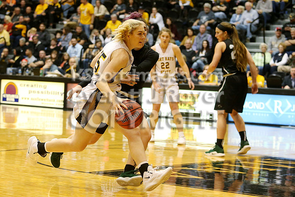 Fort Hays State vs Northeastern State Women's Basketball. Saturday, January 10, 2019.