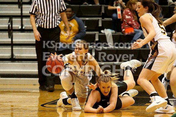 Fort Hays State vs Northeastern State Women's Basketball. Saturday, January 10, 2019.