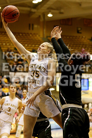 Fort Hays State vs Northeastern State Women's Basketball. Saturday, January 10, 2019.