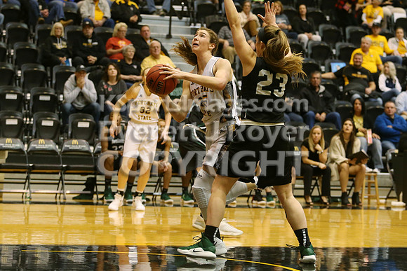 Fort Hays State vs Northeastern State Women's Basketball. Saturday, January 10, 2019.