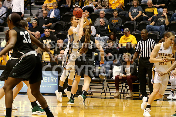 Fort Hays State vs Northeastern State Women's Basketball. Saturday, January 10, 2019.