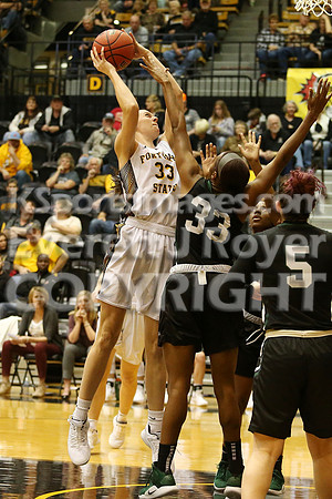 Fort Hays State vs Northeastern State Women's Basketball. Saturday, January 10, 2019.