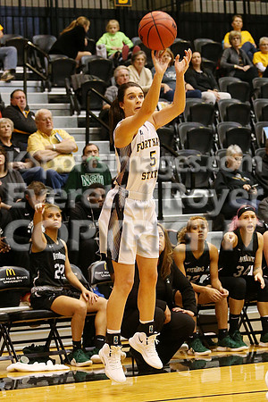Fort Hays State vs Northeastern State Women's Basketball. Saturday, January 10, 2019.