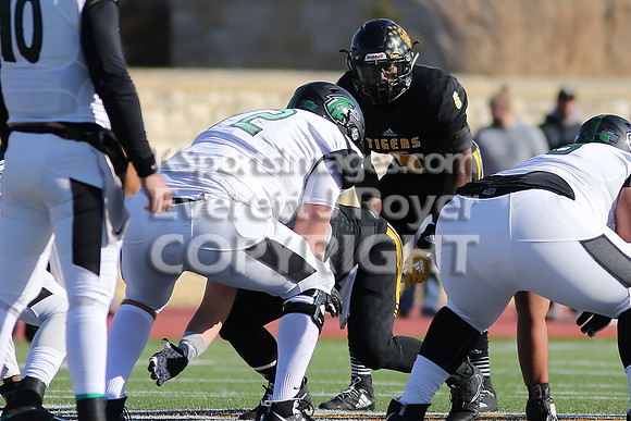 Fort Hays State University vs Northeastern State Football, Saturday, November 10, 2018.