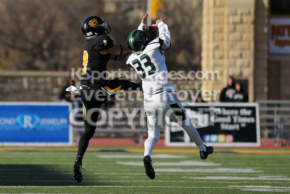 Fort Hays State University vs Northeastern State Football, Saturday, November 10, 2018.