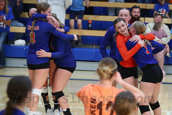 Otis-Bison vs Bucklin Volleyball