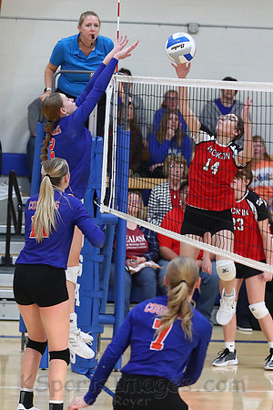Otis-Bison vs Bucklin Volleyball