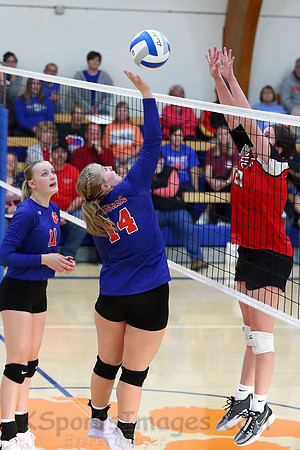 Otis-Bison vs Bucklin Volleyball