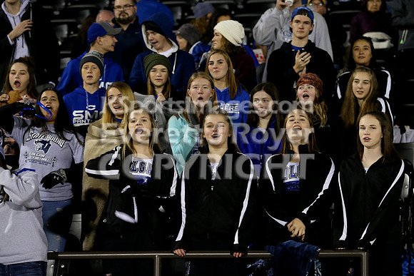 Smith Center defeated St. Marys Colgan 43-7 to win the KSHSAA 2-1A State Championship in Hays on Saturday, November 25, 2017. (Photo: Everett Royer, www.ksportsimages.com)