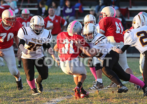 Victoria - Macksville Junior High Football Game