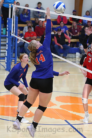 Otis-Bison vs Bucklin Volleyball