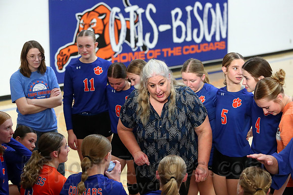 Otis-Bison vs Bucklin Volleyball
