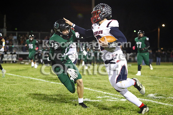 Central Plains vs Clifton-Clyde 8MD1 Playoff Football Game