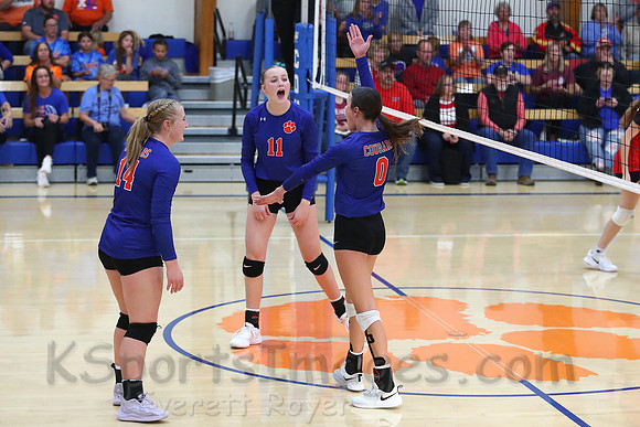 Otis-Bison vs Bucklin Volleyball