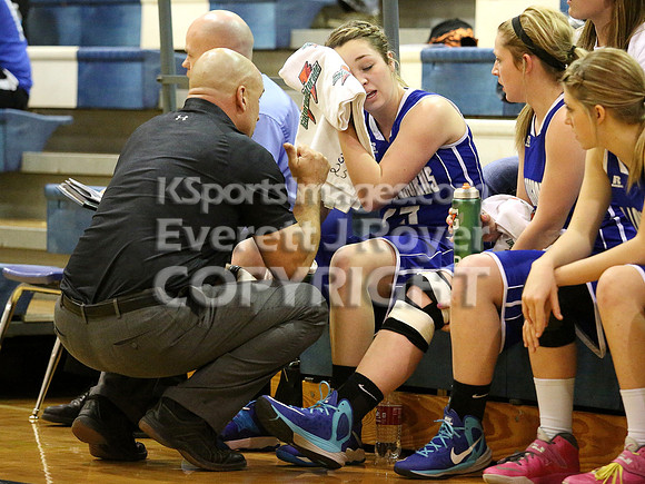 Thunder Ridge Longhorns vs. St. Johns Beloit-Tipton Blujays Girls Basketball - NPL Tourney Finals