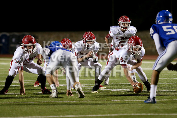 Smith Center defeated St. Marys Colgan 43-7 to win the KSHSAA 2-1A State Championship in Hays on Saturday, November 25, 2017. (Photo: Everett Royer, www.ksportsimages.com)