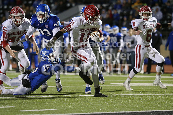 Smith Center defeated St. Marys Colgan 43-7 to win the KSHSAA 2-1A State Championship in Hays on Saturday, November 25, 2017. (Photo: Everett Royer, www.ksportsimages.com)