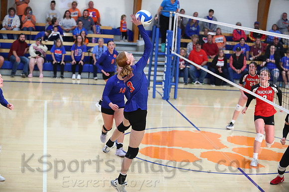 Otis-Bison vs Bucklin Volleyball