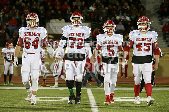 Smith Center defeated St. Marys Colgan 43-7 to win the KSHSAA 2-1A State Championship in Hays on Saturday, November 25, 2017. (Photo: Everett Royer, www.ksportsimages.com)