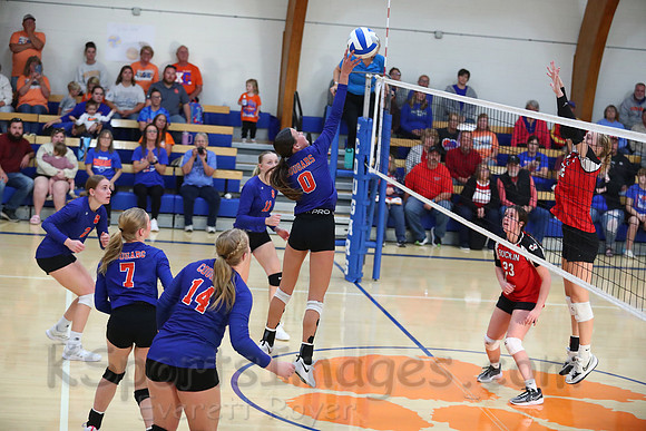 Otis-Bison vs Bucklin Volleyball