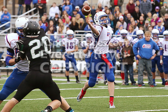Central Plains Oilers vs. Hanover Wildcats  2014 Kansas 8 Man D1 Championship Game