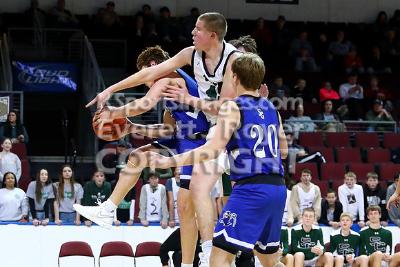 South Central vs South Gray, SPIAA Basketball Tournament,  Dodge City