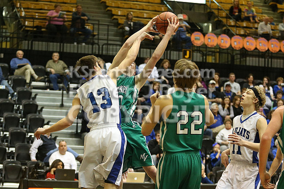 Beloit St. Johns Tipton - Northern Valley Kansas State 1A D2 Basketball