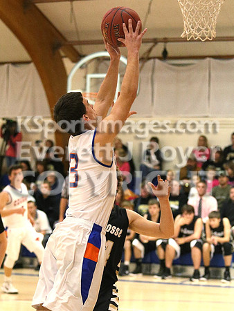 Otis-Bison vs. Lacrosse Boys Basketball 12-19-14
