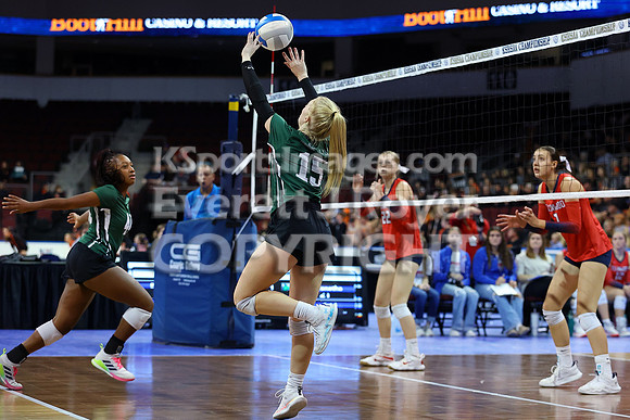 Maranatha Academy vs Ellinwood 2A State Volleyball Tournament