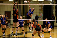 Waverly defeated Beloit St. John's-Tipton in pool play at the KSHSAA Class 1AD2 Volleyball State Championship on Friday, October 27, 2017.  (Photo: Everett Royer, www.ksportsimages.com)