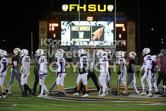Hays High vs Valley Center 5A Football Playoff Game