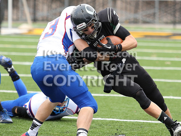 Central Plains Oilers vs. Hanover Wildcats  2014 Kansas 8 Man D1 Championship Game