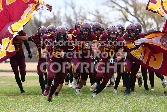 Victoria vs Wallace County 8MD2 Playoff Football Game