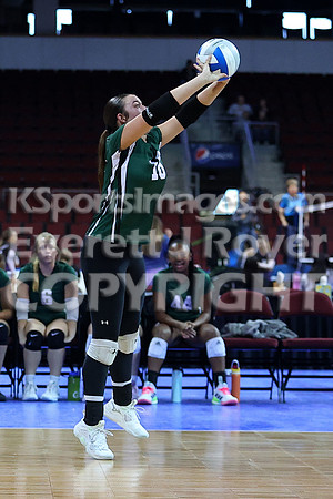 Maranatha Academy vs Ellinwood 2A State Volleyball Tournament